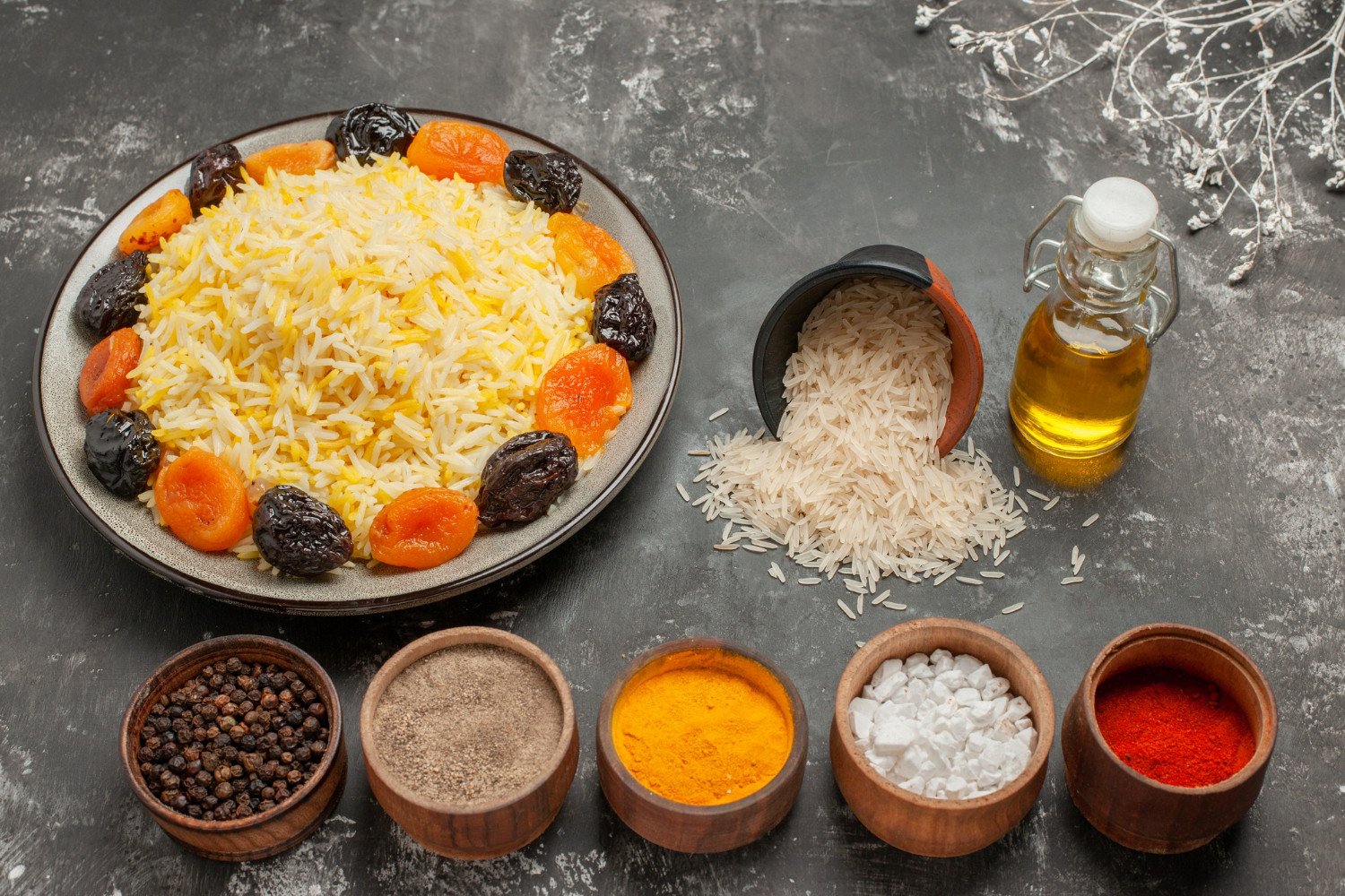 Rice, Atta & Dal
