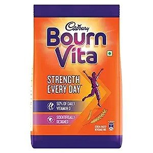 Cadbury Bournvita Chocolate Nutrition Drink, 500 g Pouch
