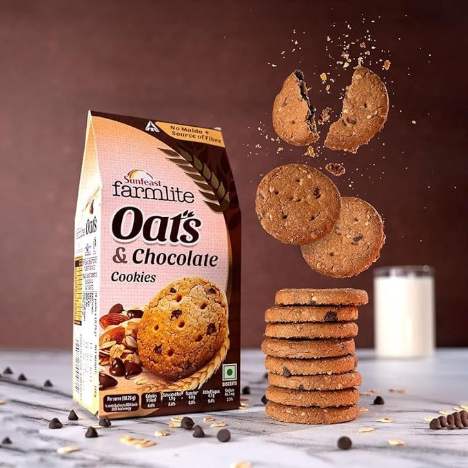 Sunfeast Farmlite Oats with Chocolate, 150g